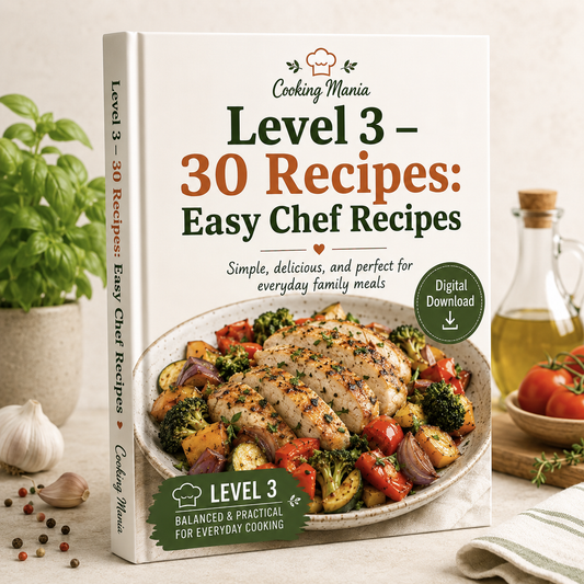 Cooking Mania Level 3 – 30 Family Favourites