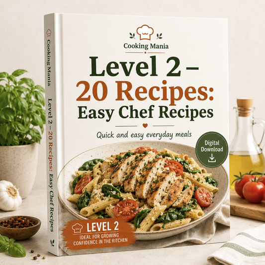 Cooking Mania Level 2 – 20 Quick Weeknight Recipes