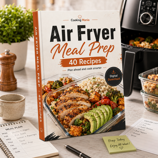 Air Fryer Meal Prep | 40 Recipes